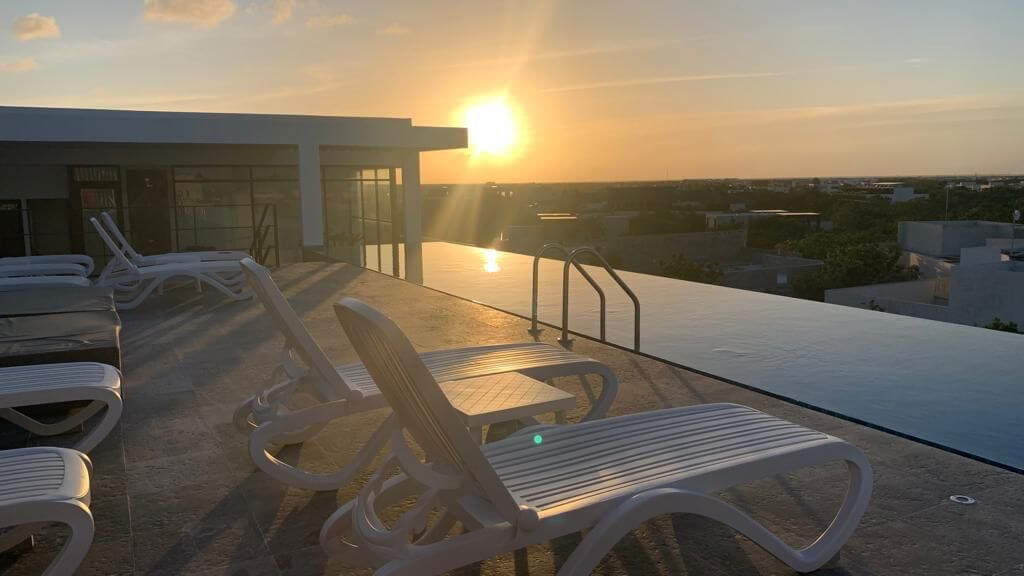 Condominium with garden and private pool, gym, restaurant, outdoor yoga area, bicycles, 5 minutes from the beach, in pre-construction