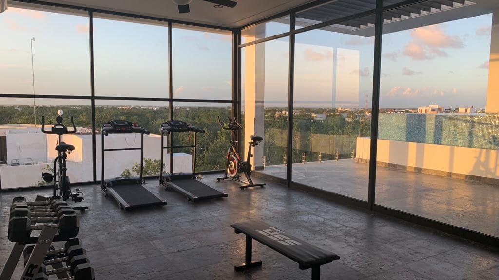 Condominium with garden and private pool, gym, restaurant, outdoor yoga area, bicycles, 5 minutes from the beach, in pre-construction