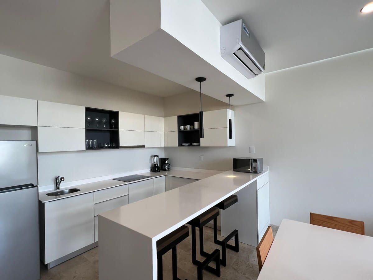 Condominium with garden and private pool, gym, restaurant, outdoor yoga area, bicycles, 5 minutes from the beach, in pre-construction