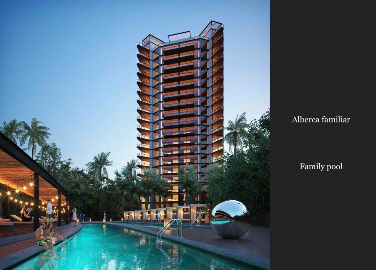 Condo with kids club, cowork, gym, padel, for Sale, Luis Donaldo Colorio Cancun