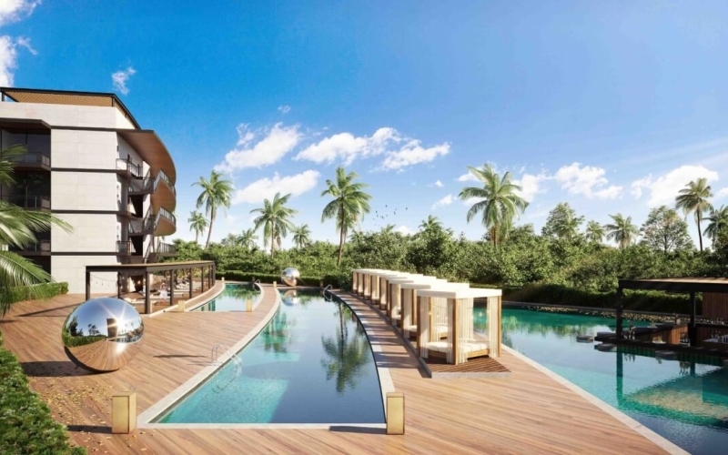 Departamento de lujo con concierge, cine, spa, gimnasio, sky lounge, restaurante, area de perros y mas amenidades en preconstruccion, venta