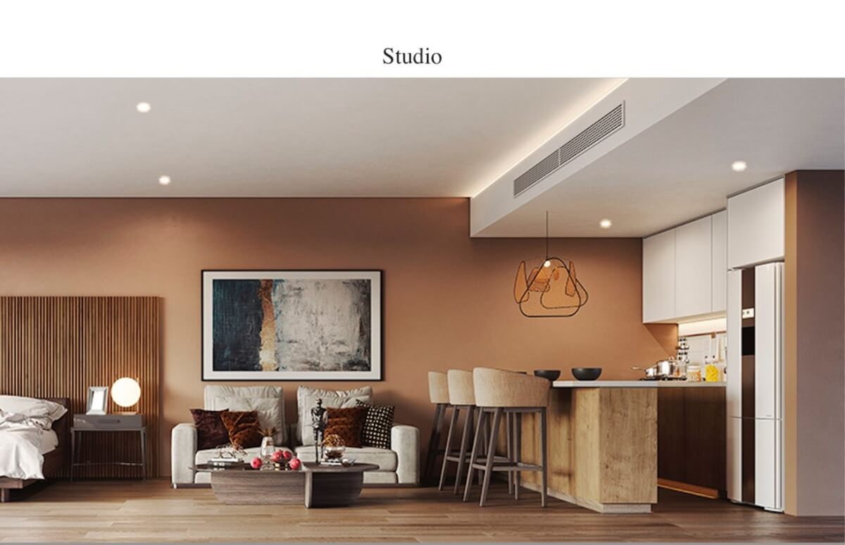 Apartment with rooftop, restaurant, steps from Fifth Avenue for sale PDC.