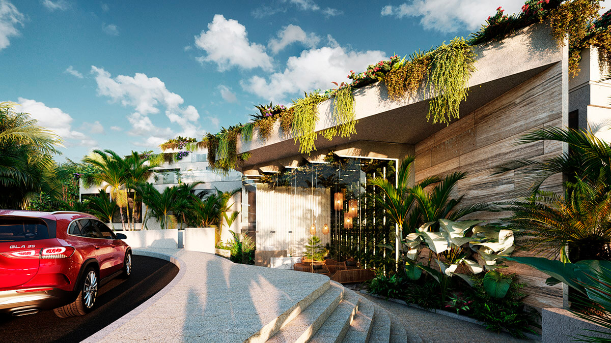 Apartment with rooftop, restaurant, steps from Fifth Avenue for sale PDC.