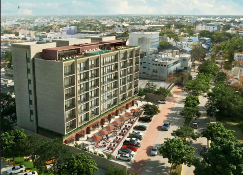 Departamento con &aacute;reas verdes, en venta, Parque Canc&uacute;n, Canc&uacute;n