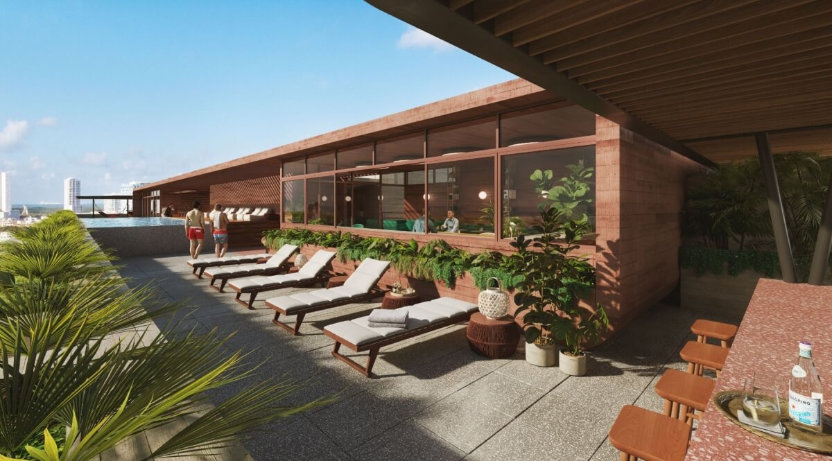 Departamento con &aacute;reas verdes, en venta, Parque Canc&uacute;n, Canc&uacute;n