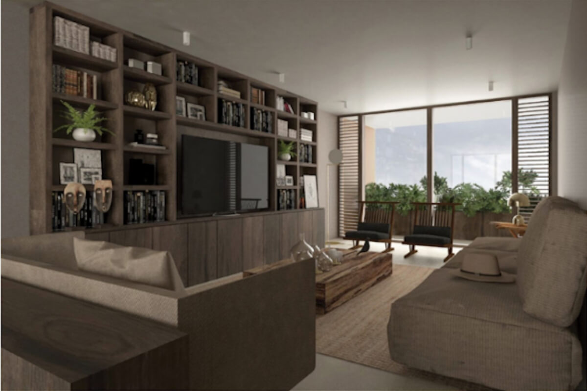 Condominium with pool, paddle tennis court, bar, grill, jacuzzi, for sale Cozumel