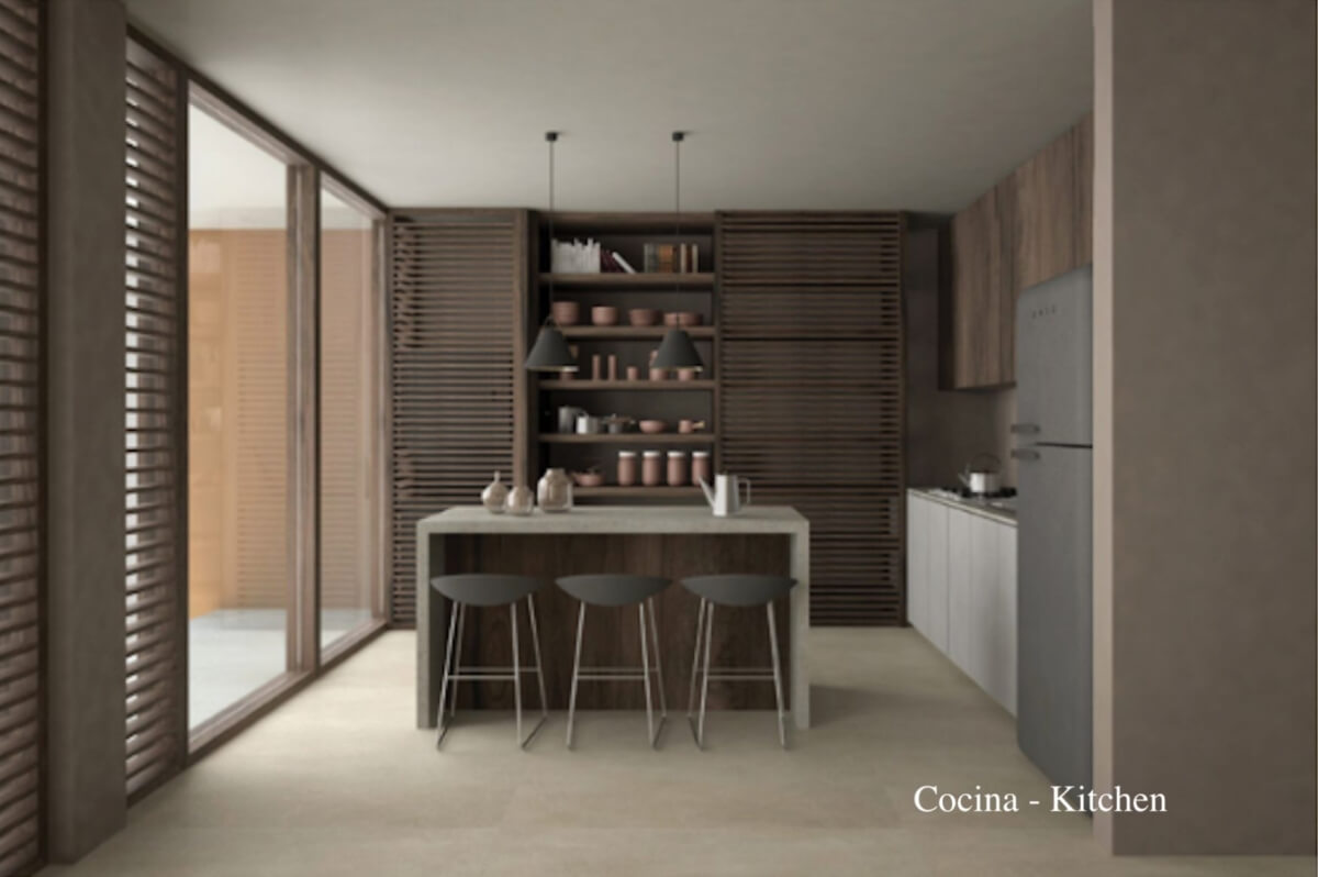 Condominium with balcony, oceanview infinity pool and jacuzzi for sale, downtown area, in Cozumel, Quintana Roo.