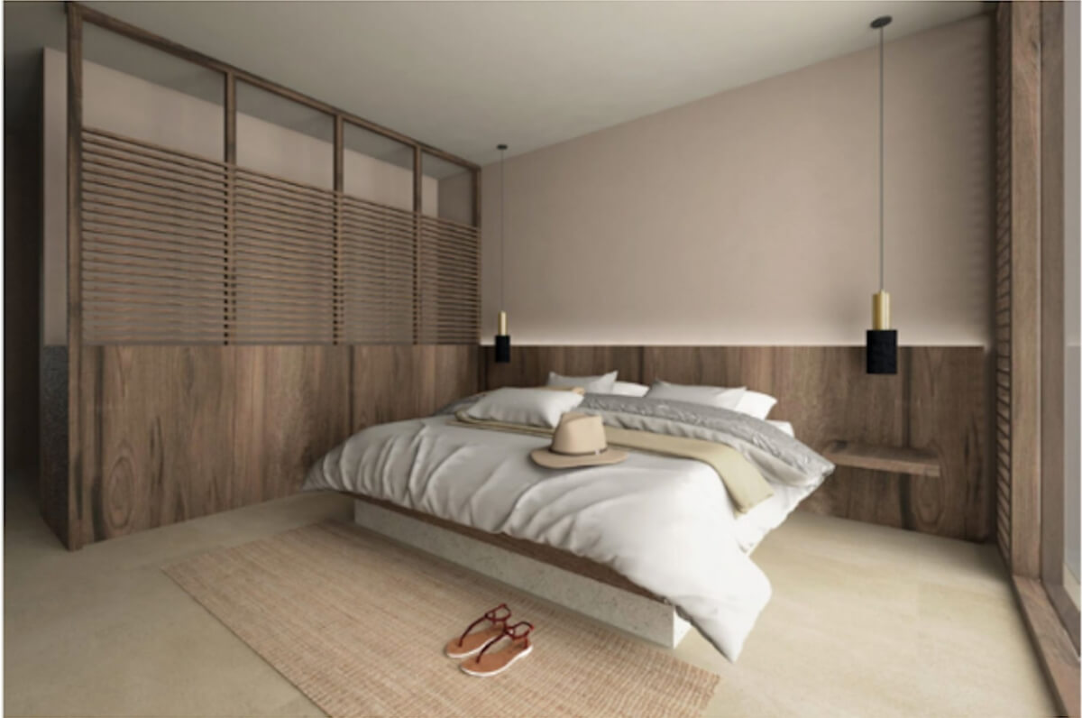 Condominium with balcony, oceanview infinity pool and jacuzzi for sale, downtown area, in Cozumel, Quintana Roo.