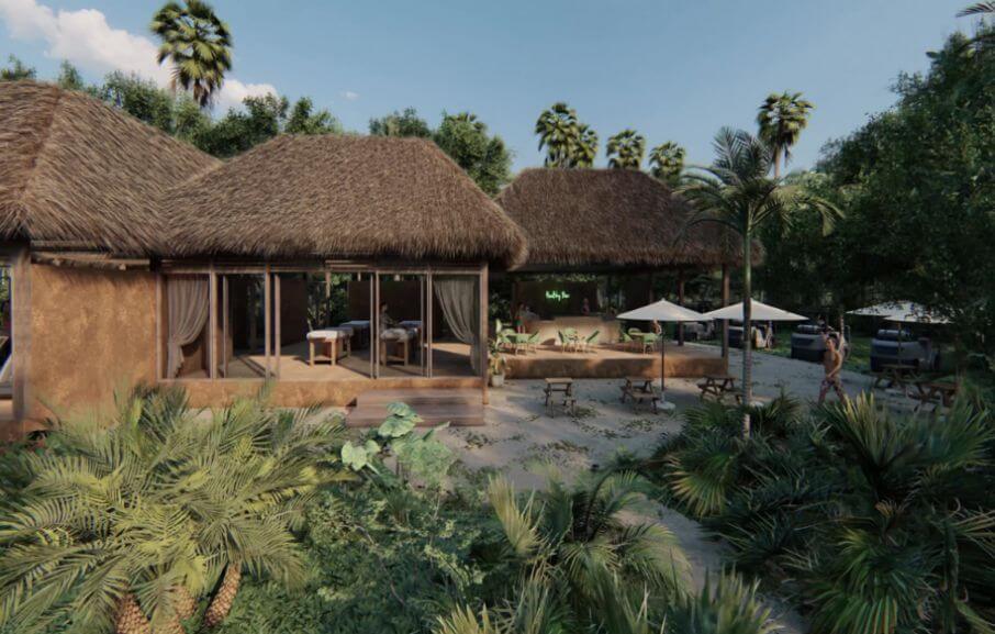 Condominium with balcony, oceanview infinity pool and jacuzzi for sale, downtown area, in Cozumel, Quintana Roo.