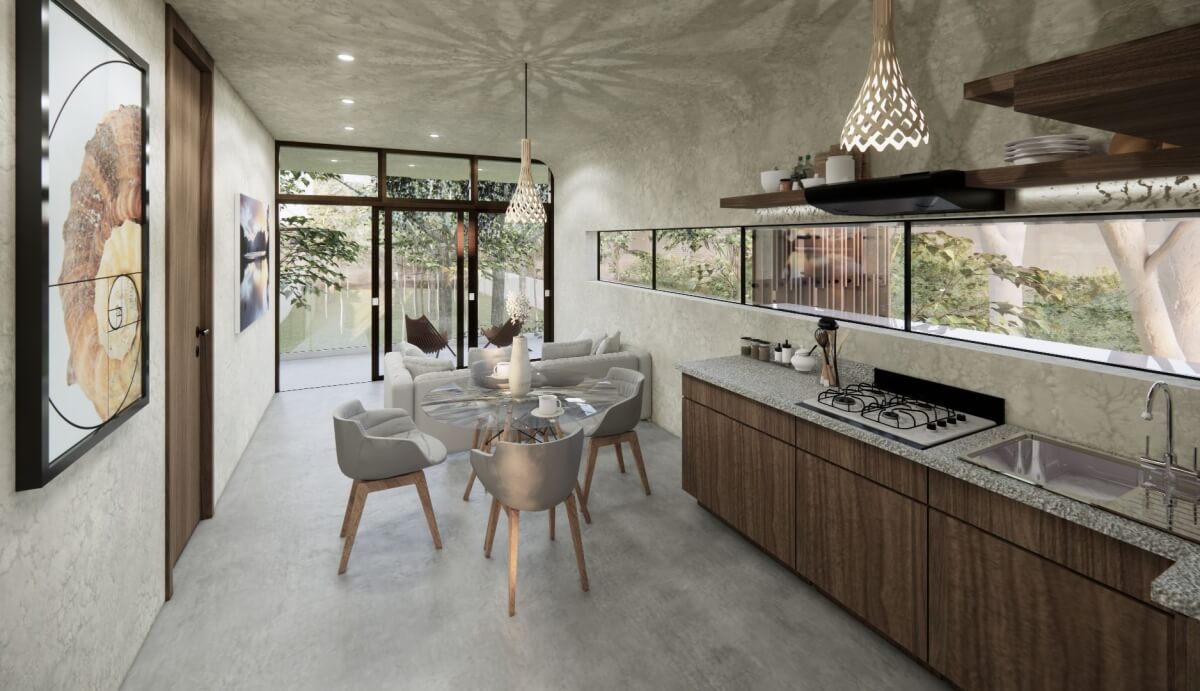 Penthouse con dron de pasajeros, cargador de autom&oacute;vil el&eacute;ctrico, tecnolog&iacute;a sustentable y amenidade