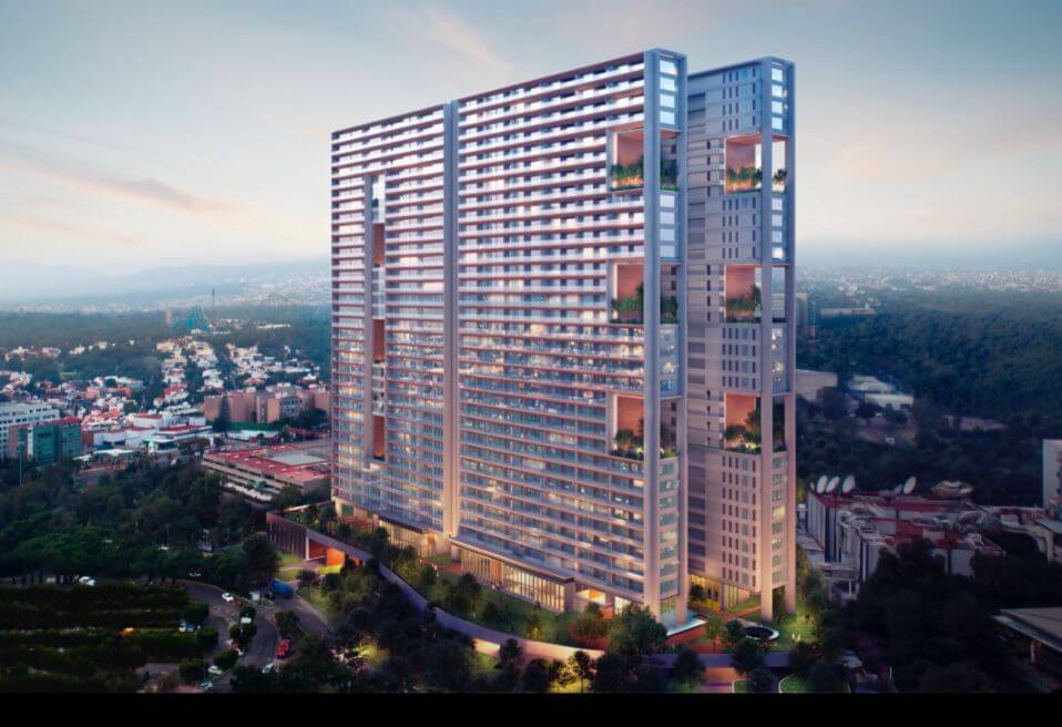Luxury condominium with hotel amenities, Cuauht&eacute;moc, Mexico City