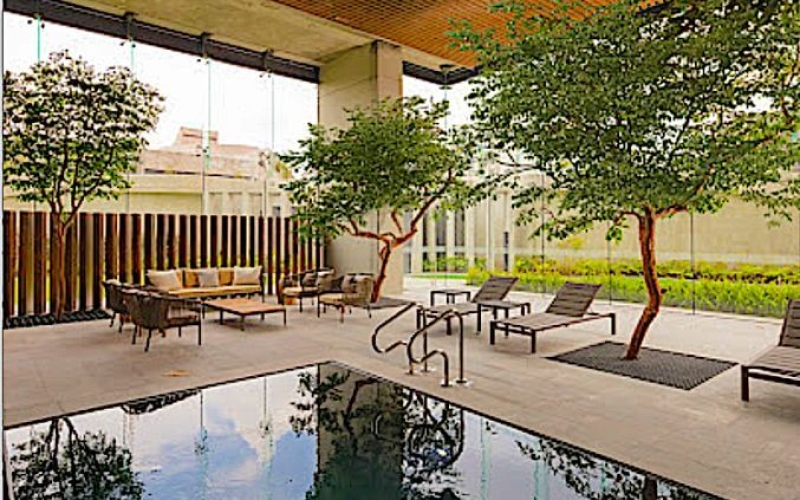 Luxury condo with 30 amenities, 13,000 m2 of green areas, designed by renown architect firm, Fuentes del Pedregal, for sale Mexico City