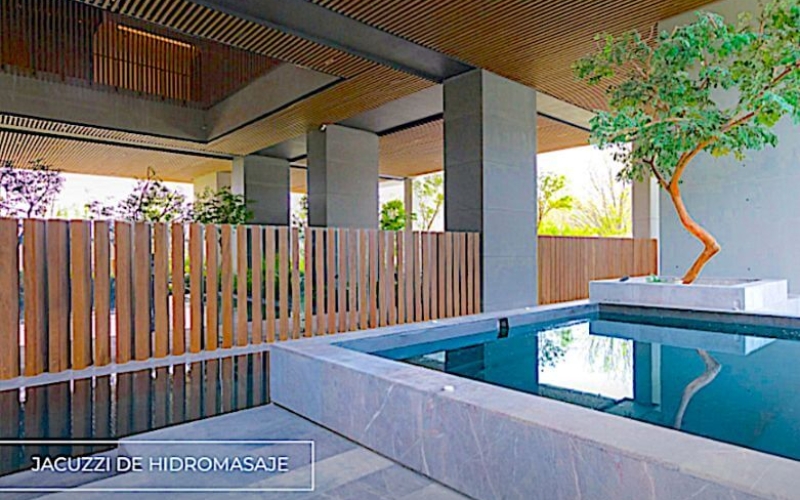 Luxury apartment with laundry area, 30 amenities, 13,000 m2 of green areas, designed by renown architect firm, Fuentes del Pedregal