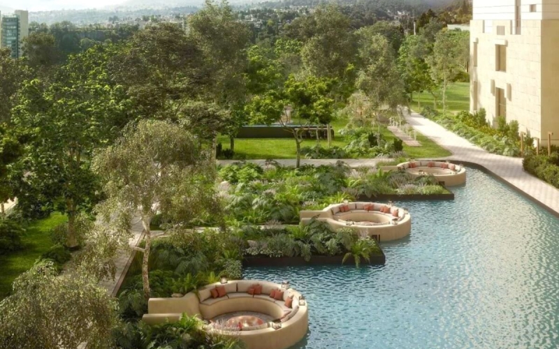 363 m2 condo, with private terrace, 7,000 m2 of green areas with amenities, cinema, spa, pool, jacuzzi, walk in closet, maid&amp;#39;s room, pre-con