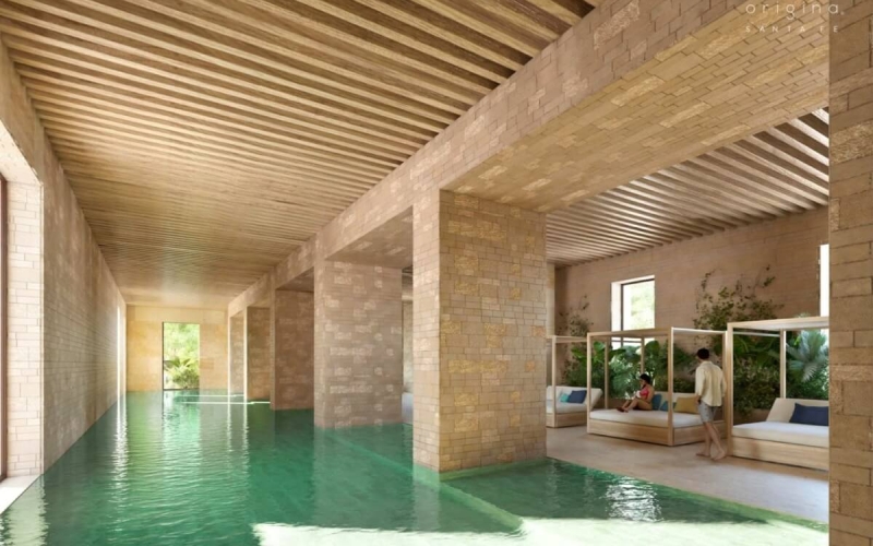 Apartment with service room, 7,000 m2 of green areas with amenities, cinema, spa, pool, jacuzzi, and more pre-construction, Santa Fe for sal