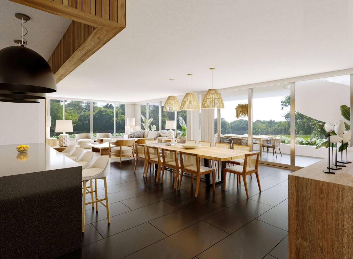 Apartment with lock-off and plunge pool for sale, Downtown, Playa del Carmen.