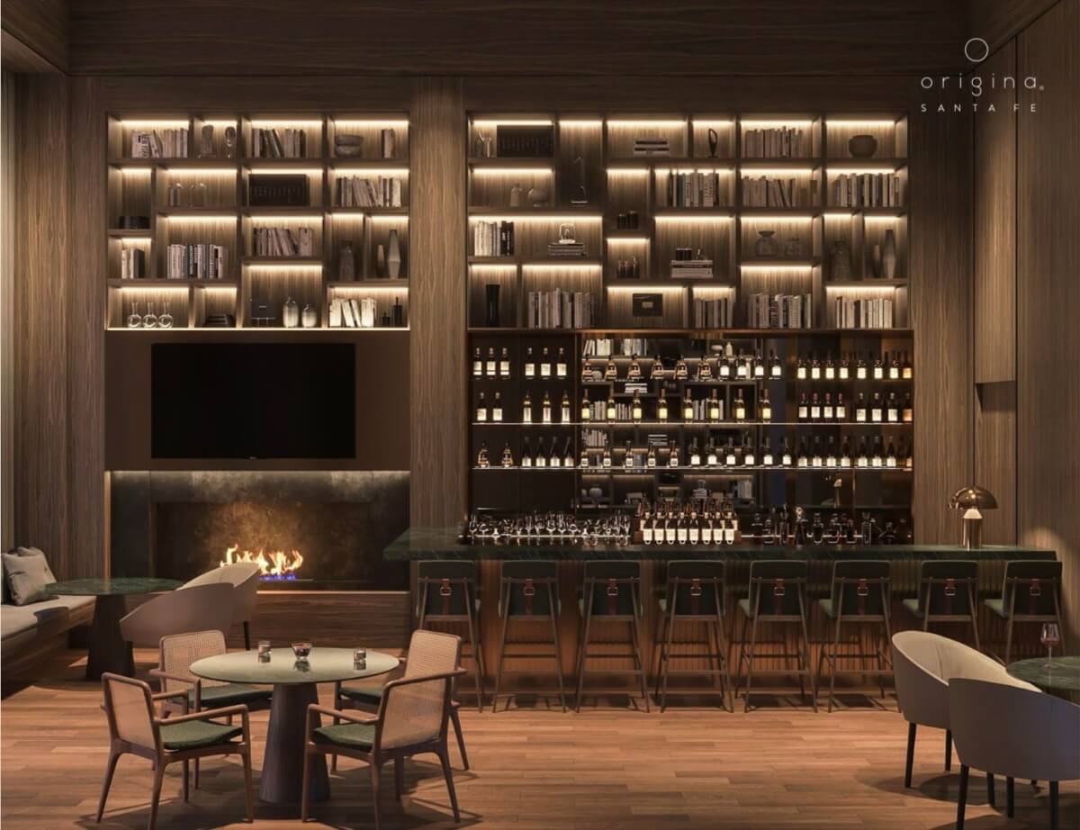 Condo with spa and gym, pre-construction for sale, Reforma, Mexico City