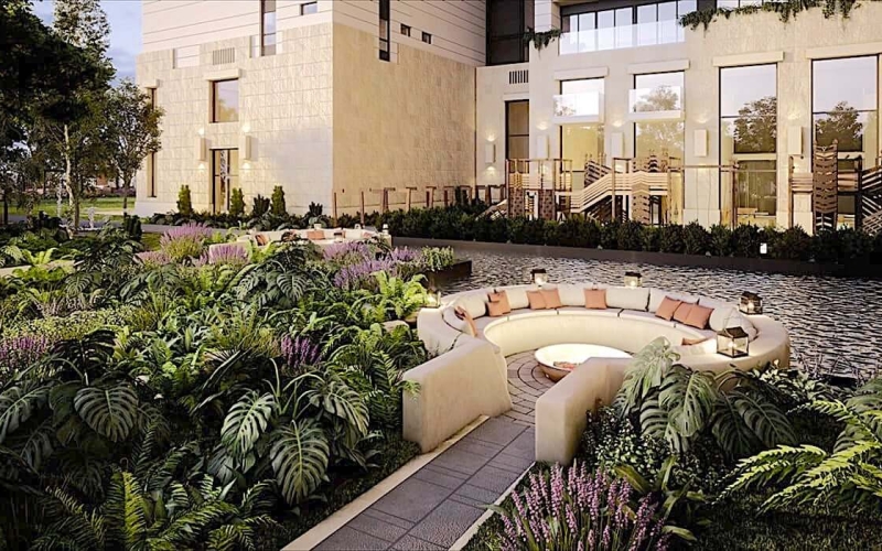 2-story apartment, 258 m2, 7,000 m2 of green areas with amenities, cinema, spa, pool, jacuzzi, and more pre-construction, Santa Fe for sale