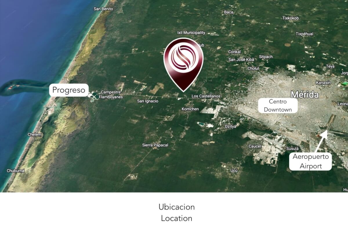 Lot with Amenity Zone in Gated Community for Sale, Kikteil, M&eacute;rida