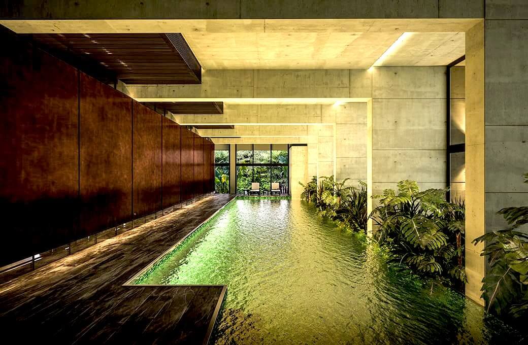 Apartment with high ceilings, pool, pet friendly, spa for sale, Bosque Real