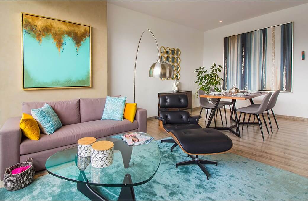 Penthouse with a semi-covered terrace of 37 m2, 4 parking spaces, swimming lane, gym, playground, green areas, pre-construction, for sale in