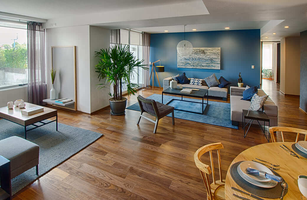 Condominium with private terrace and storage room, for sale, Polanco, Mexico City