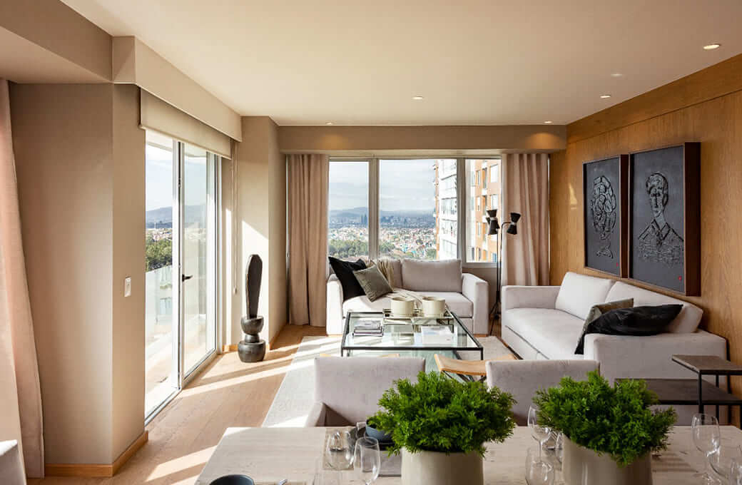 Condominium with private terrace and storage room, for sale, Polanco, Mexico City