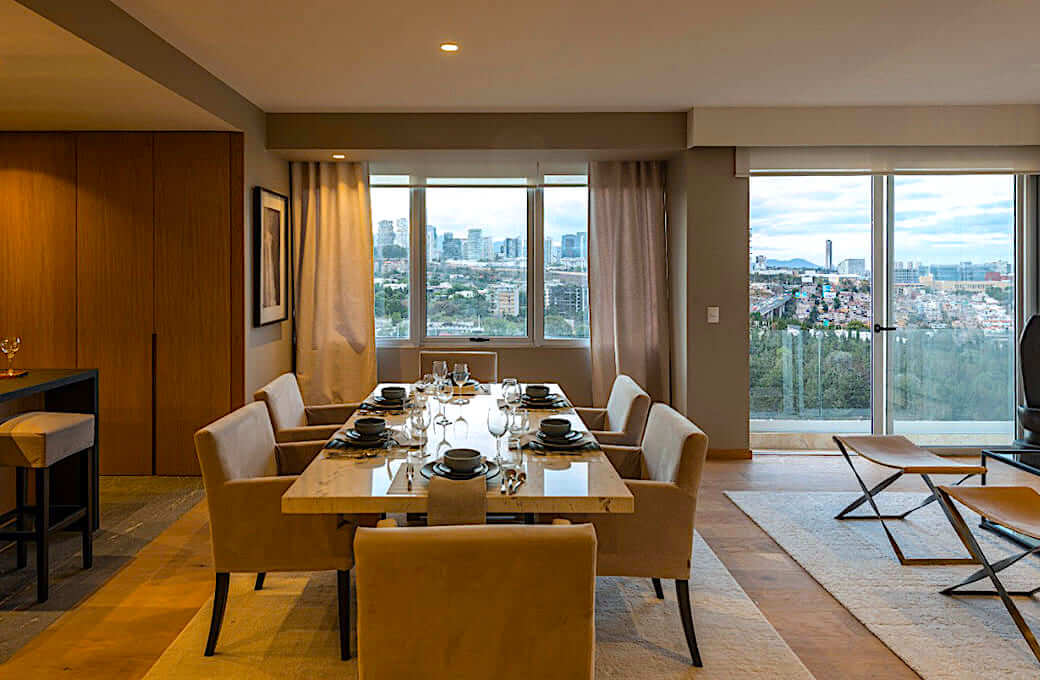 Condominium with private terrace and storage room, for sale, Polanco, Mexico City