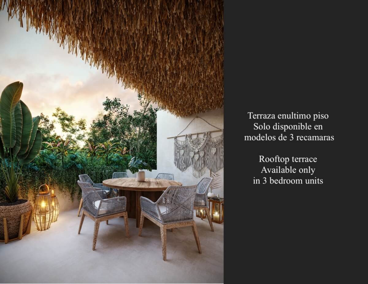 Villa with private pool and rooftop in gated community with clubhouse, sensory park, spa, paddle, gym, and more in pre-construction, for sal