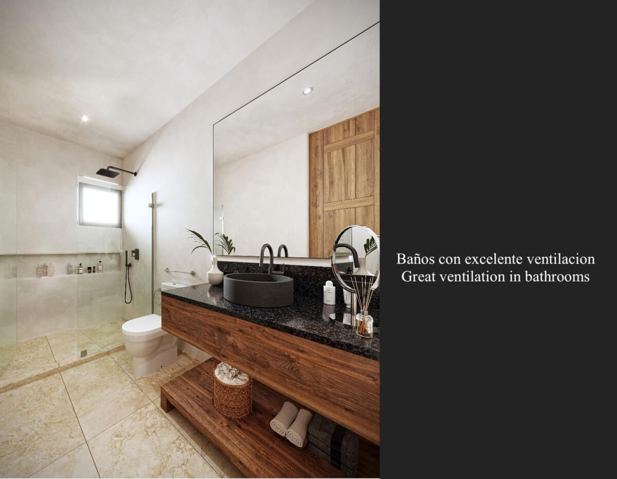 Luxury villa with pool, jacuzzi, and terrace for sale in Tulum.