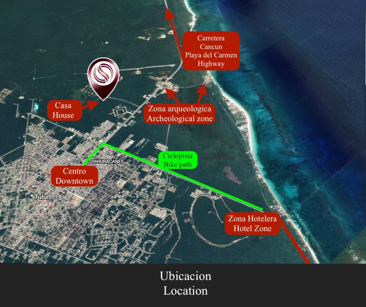 Land in a residential development with a clubhouse, spa, and mini cinema for sale in Region 11, Tulum.