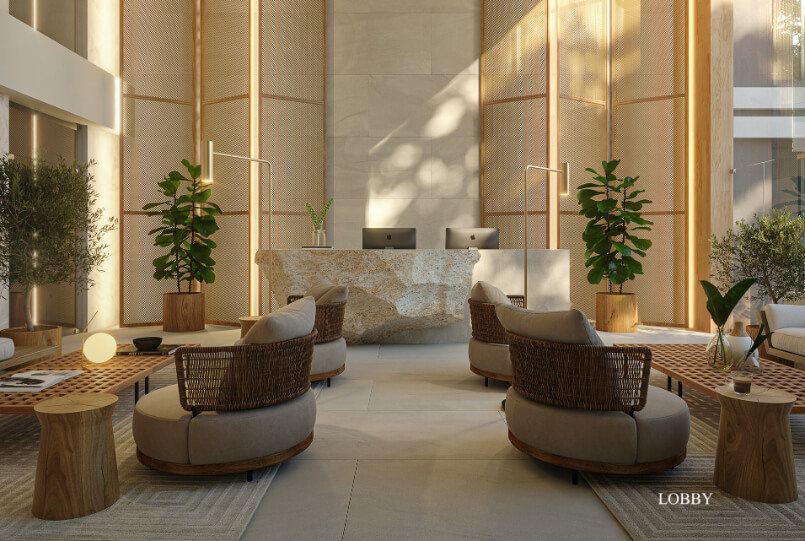 2 bedroom apartment with Gym, Pool and Jacuzzi for sale, Hotel Zone, Cancun.