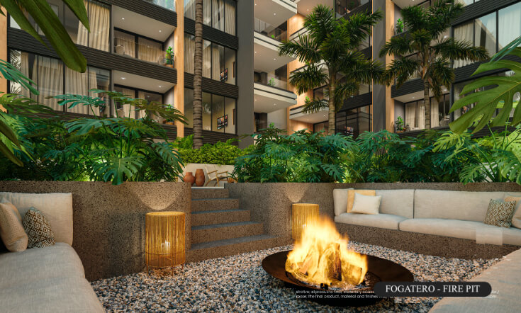 2 bedroom apartment with Gym, Pool and Jacuzzi for sale, Hotel Zone, Cancun.