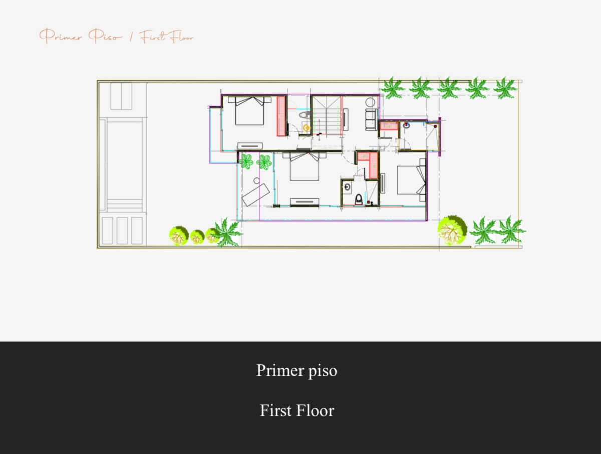 House for sale with private pool, two levels, terrace, patio, bar, cellar. Common areas, zen area, barbecue area, lounge bar.