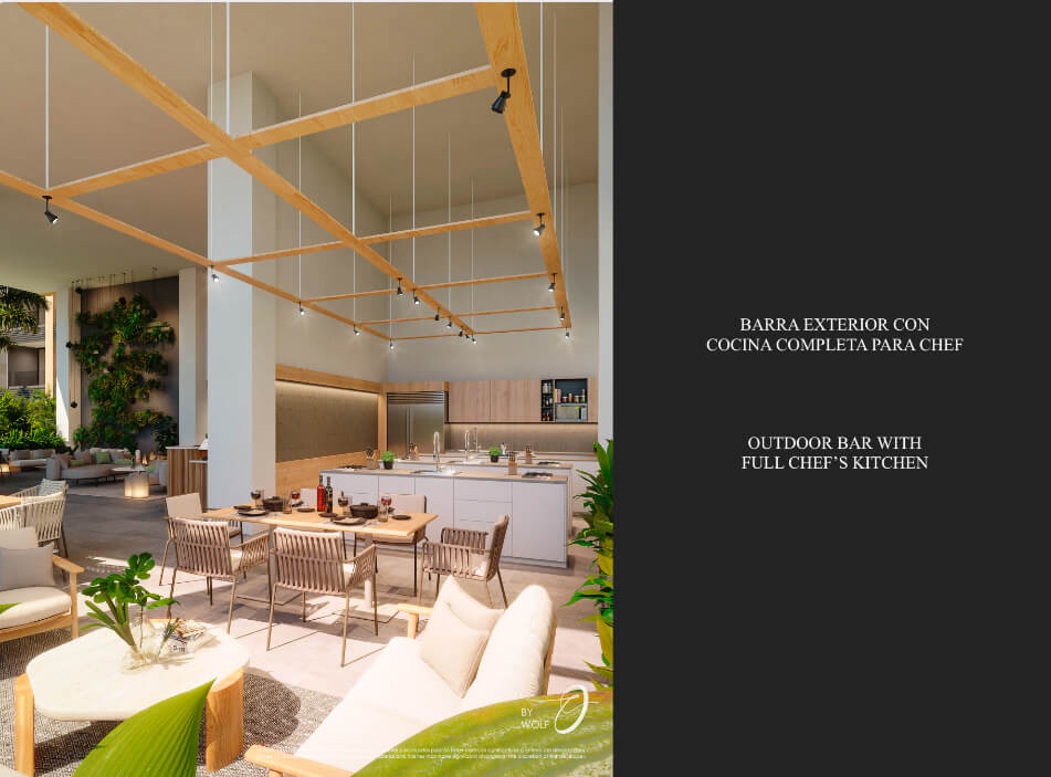 Condo with more than 30 amenities for sale, Boulevard Colosio, Canc&uacute;n