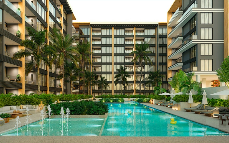 Condo with amenities for adults &amp; children, 50 amenities, luxury finishes, cinema, spa, spinning, dog park, pool and jacuzzi for adults, and