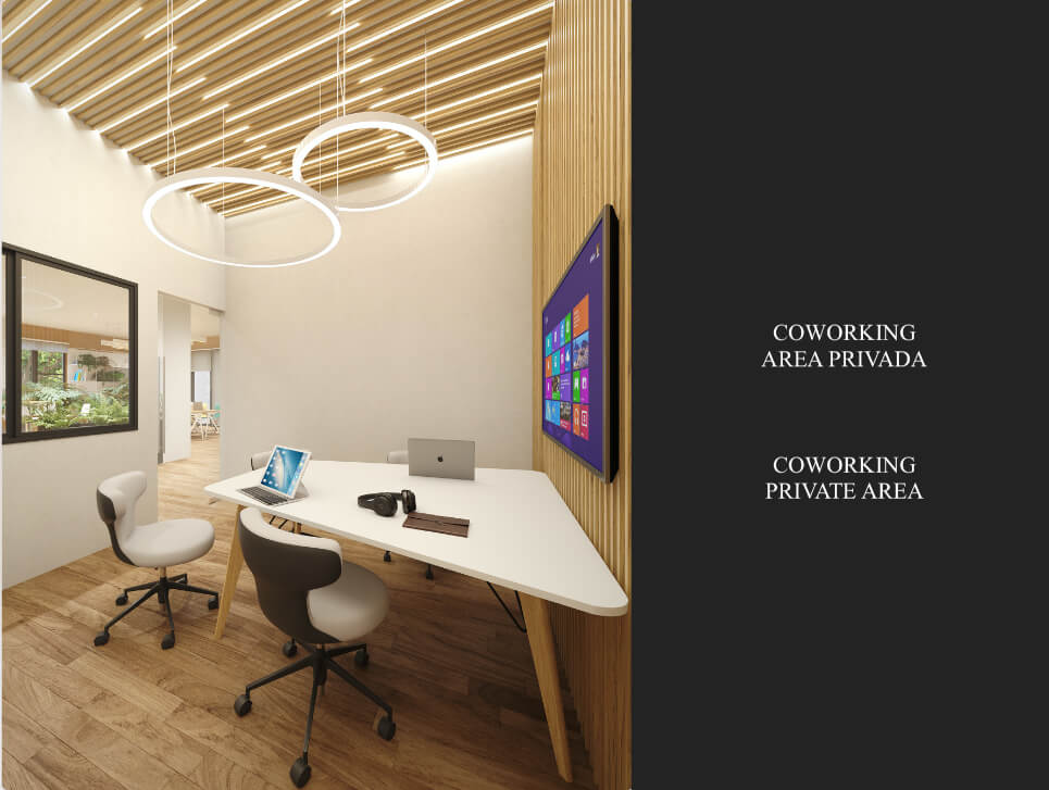 Loft aparment with terrace, pool, gym, pre-construction, for sale, Cancun, Quintana Roo.