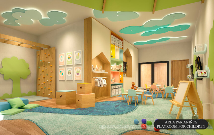 Condominium with pool, Kids Club, spinning, for sale, Luis Donaldo Colosio, Canc&uacute;n.