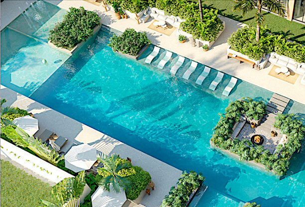 Luxury condo with lock-off, ocean view, for sale, Costa Mujeres, Cancun