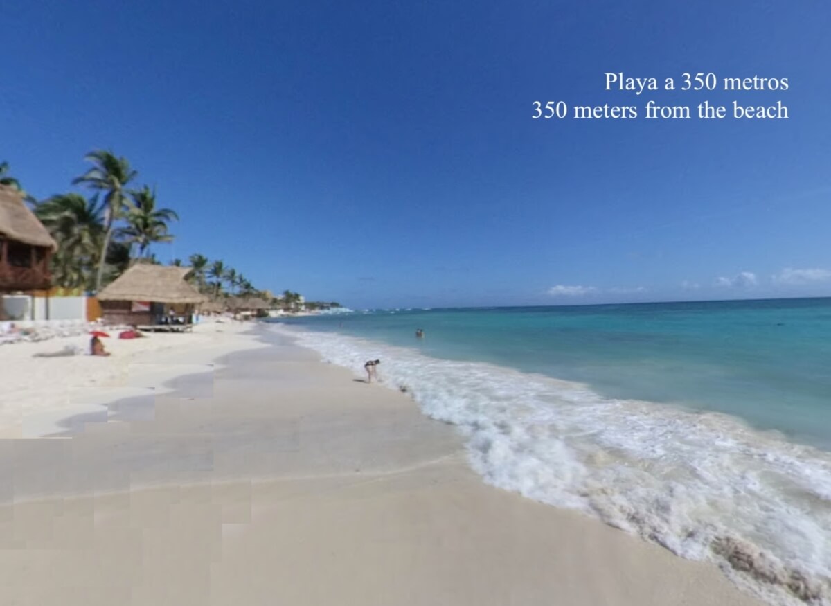 Luxury condo with golf course view, in Corasol, Playa del Carmen