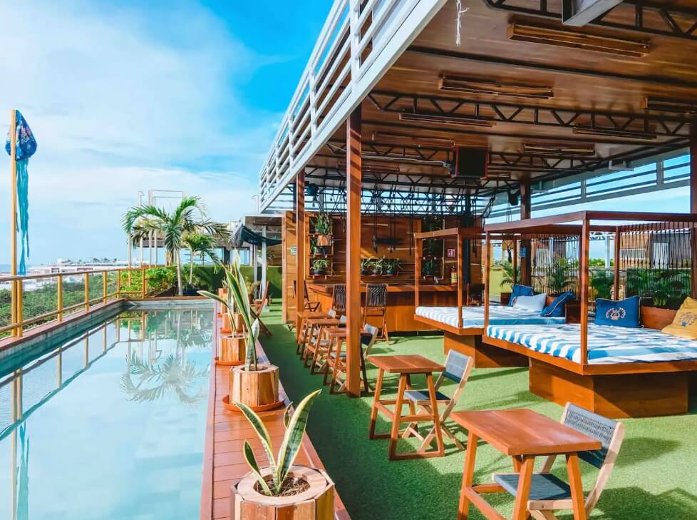 Condo with terrace and pool for sale,5th Avenue, Playa del Carmen