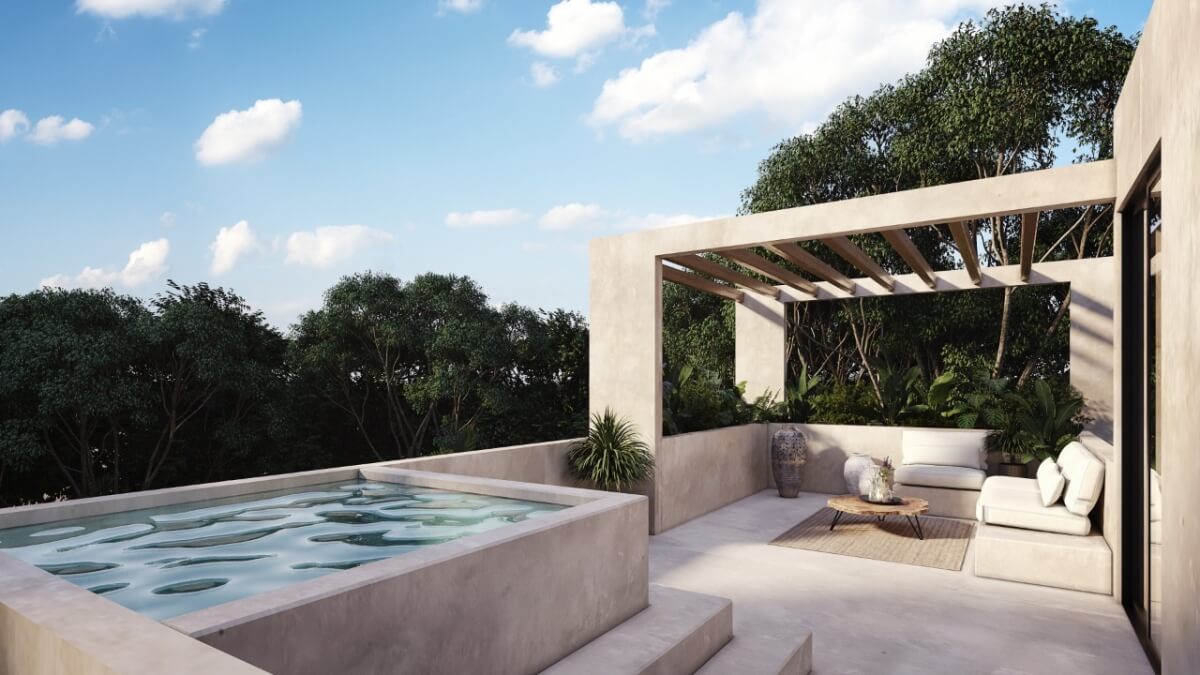 House for sale with private pool, two levels, terrace, patio, bar, cellar. Common areas, zen area, barbecue area, lounge bar.