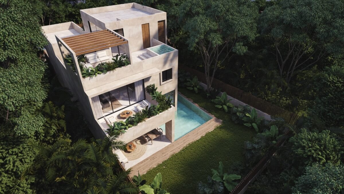 House for sale with private pool, two levels, terrace, patio, bar, cellar. Common areas, zen area, barbecue area, lounge bar.