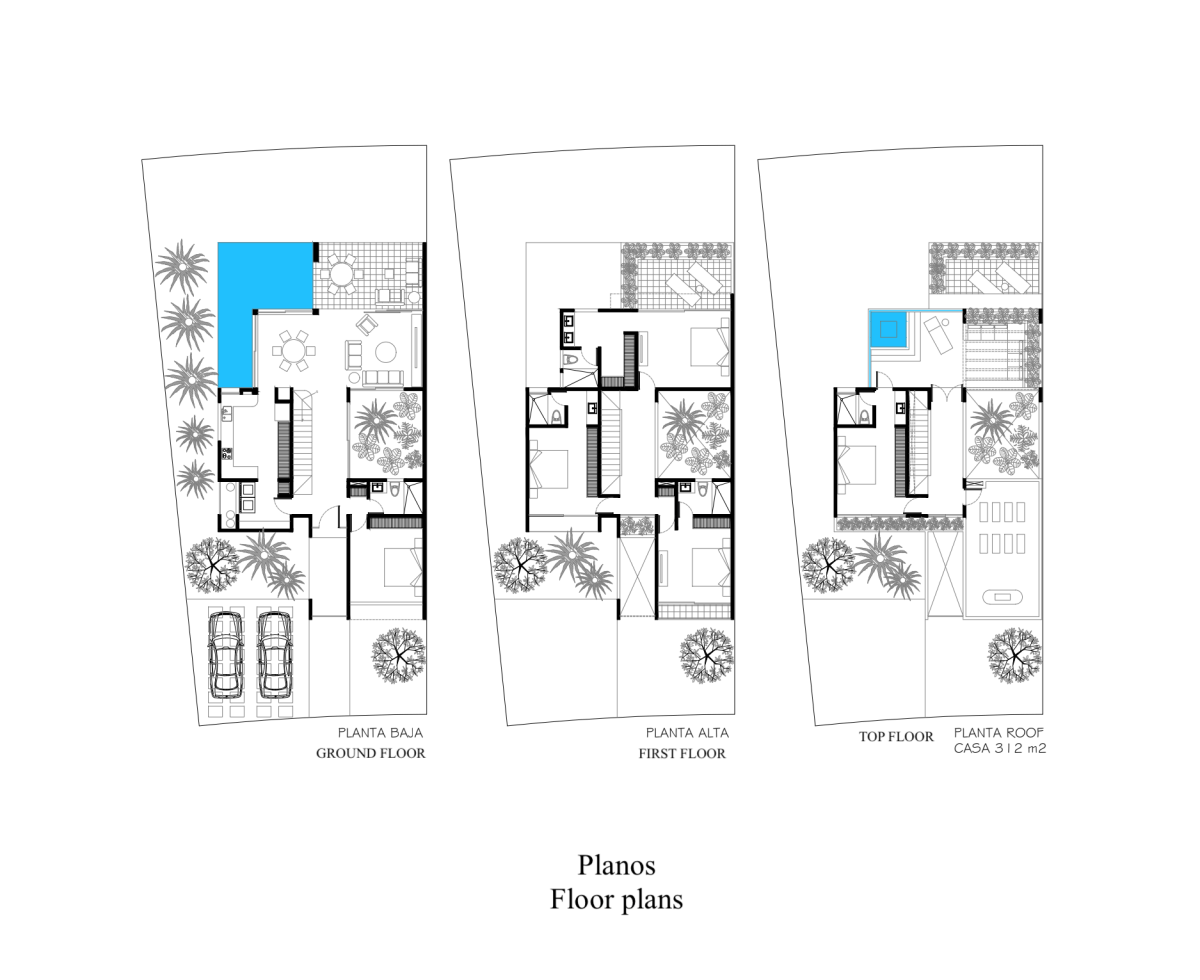House for sale with private pool, two levels, terrace, patio, bar, cellar. Common areas, zen area, barbecue area, lounge bar.