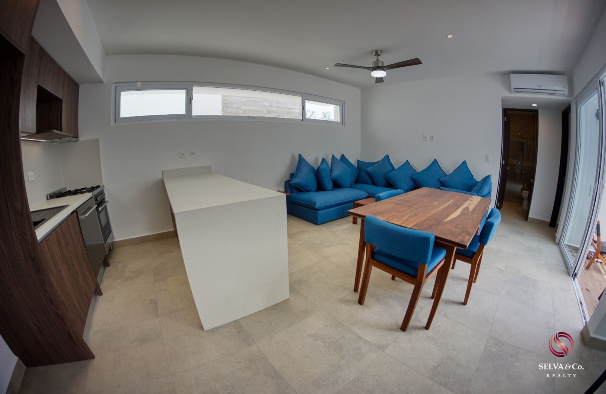 Penthouse with exclusive pool for adults on the rooftop, family pool on the ground floor, gym, co-working, spa, in pre-construction for sale