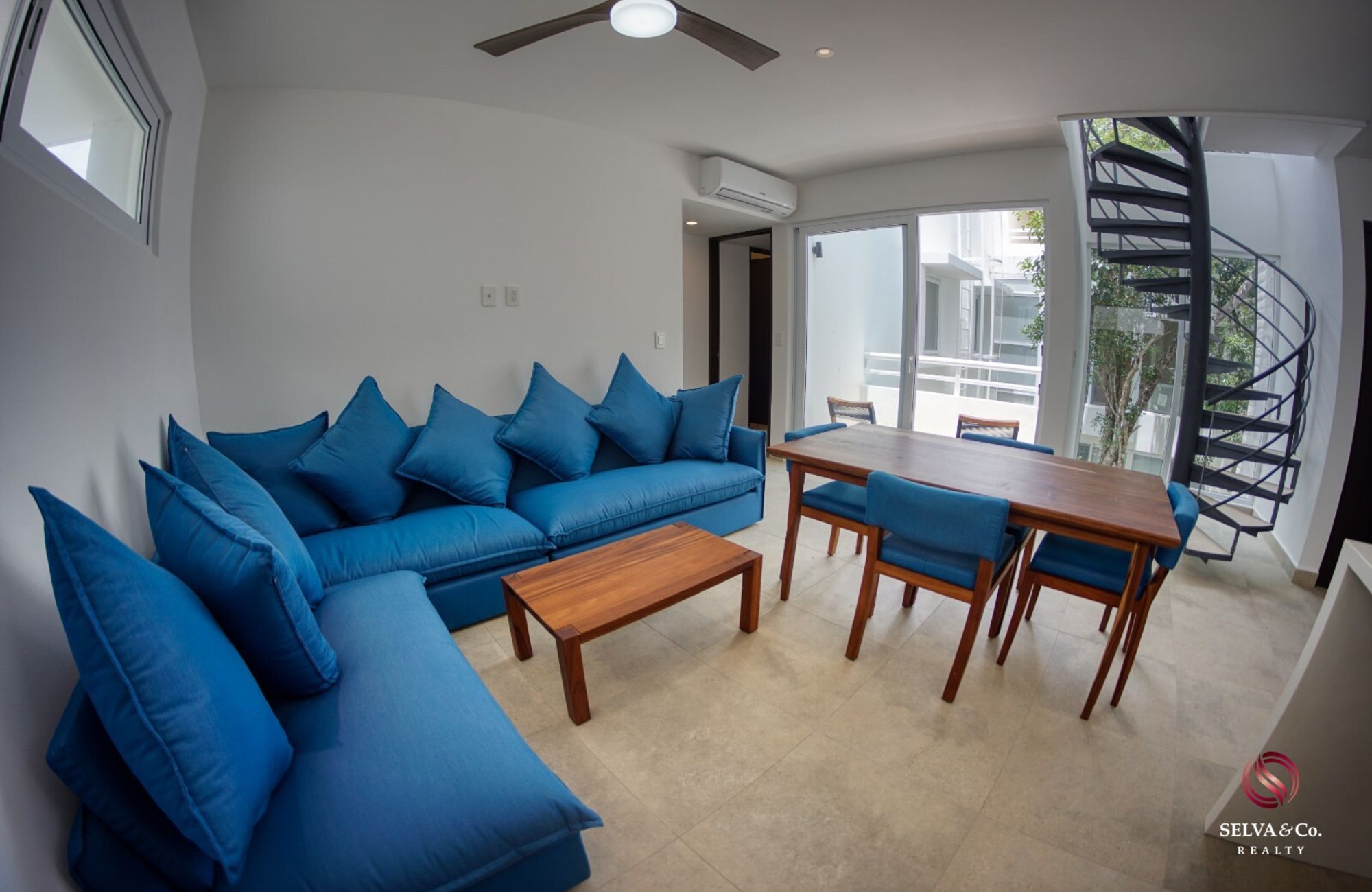 Penthouse with exclusive pool for adults on the rooftop, family pool on the ground floor, gym, co-working, spa, in pre-construction for sale
