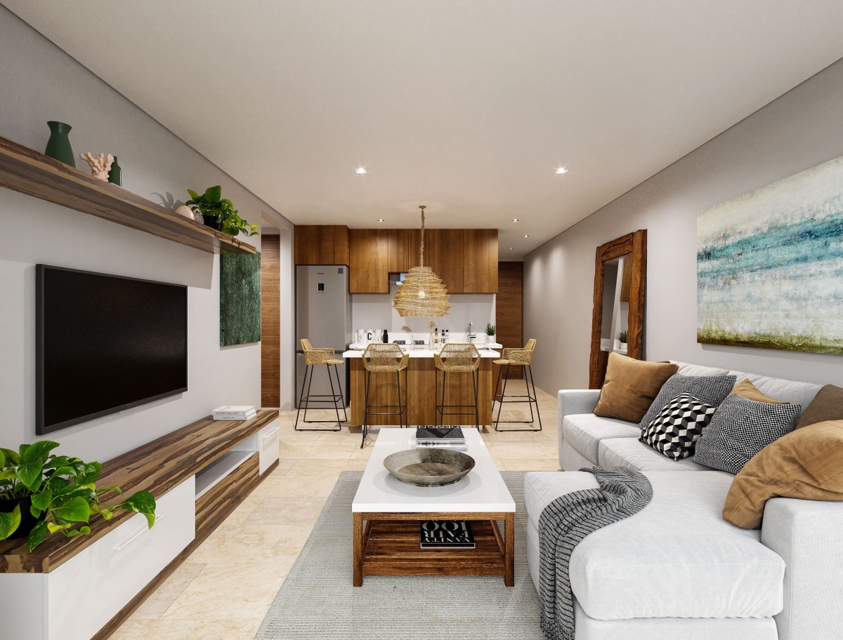 Refugio moderno en la playa en venta, Quinta Avenida, Playa del Carmen&nbsp;