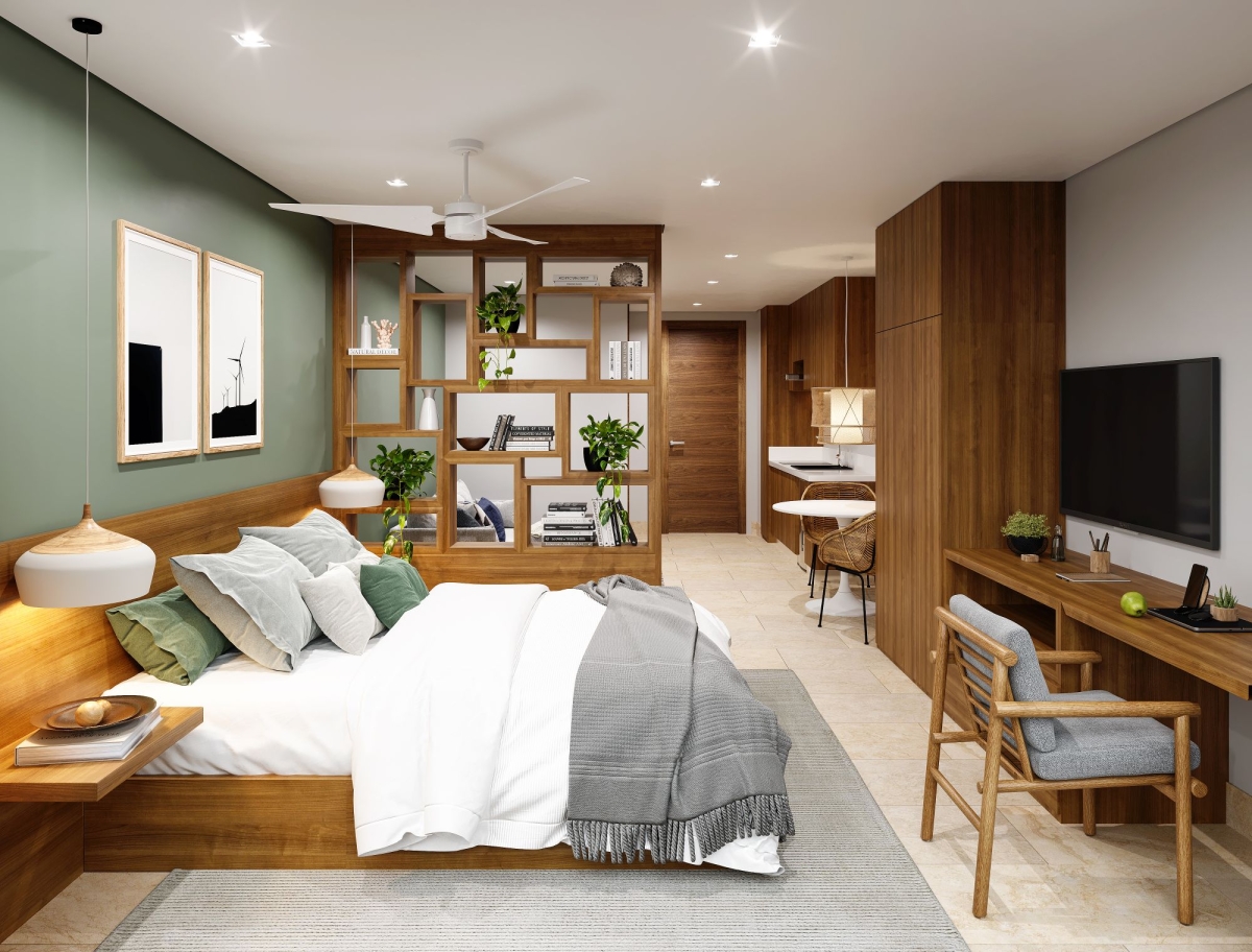 Apartment with Terrace and Private Garden, for Sale, Playacar, Playa del Carmen