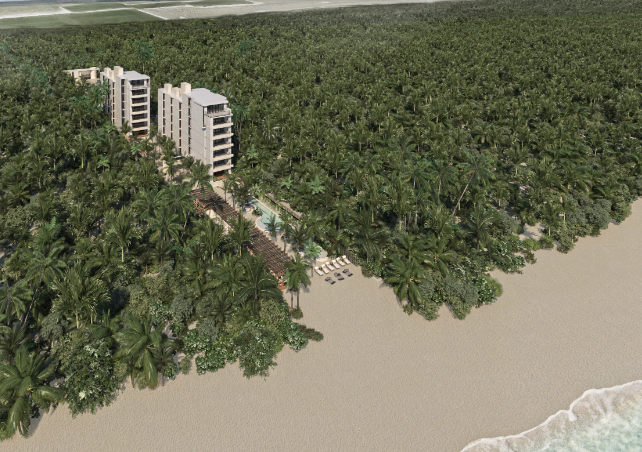 Condo with terrace, pool, service room, pre-sale, North Zone, M&eacute;rida.