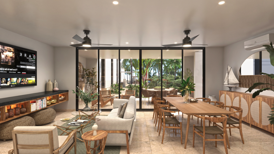 Penthouse con alberca privada, beach bar, en venta, San Benito, Yucat&aacute;n